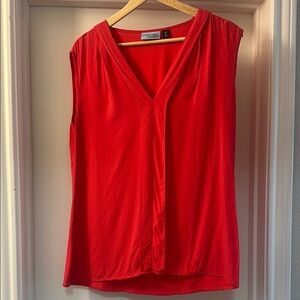 Cynthia Rowley Pink Sleeveless Blouse